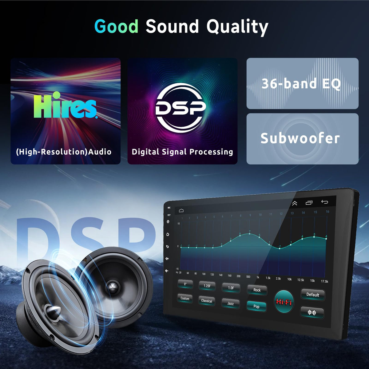 Podofo OBD2, DVR and TPMS features for car monitoring and safety