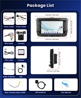 Podofo backup camera with 170-degree view for easier parking