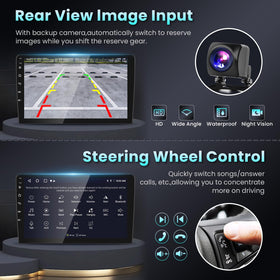 Podofo split-screen mode on Honda CR-V head unit for multitasking