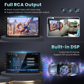 Podofo UI themes and split screen on Honda CR-V stereo display