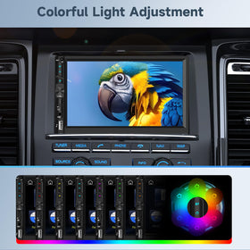 Podofo FM radio with up to 18 presets for favorites.