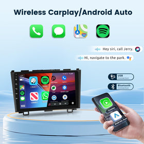 Podofo GPS navigation with offline and online maps for Honda CRV.