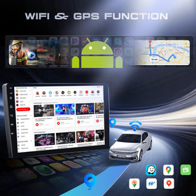 Podofo GPS navigation with offline maps and Wi Fi connectivity