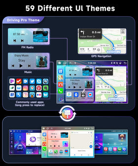 Podofo GPS navigation with offline maps for reliable routing