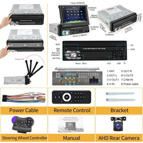Podofo single DIN installation guide for a clean, precise fit