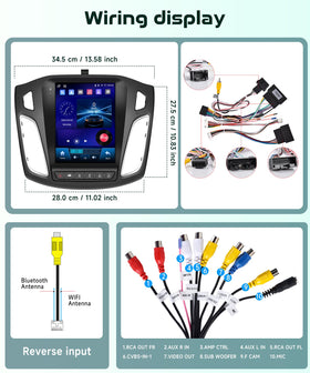 Podofo plug-and-play harness simplifies Ford Focus installation.