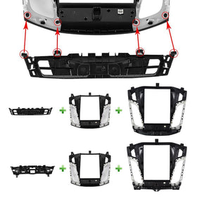 Podofo plug and play wiring harness simplifies installation without extra framing.