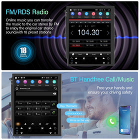 Podofo HD rear view camera improves parking awareness.