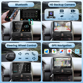 Podofo rear-view camera support for safer parking and backup visibility