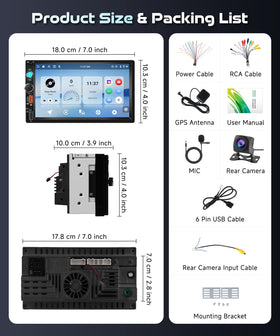 Podofo steering wheel controls for convenient in-car adjustments
