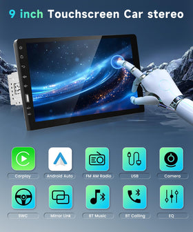 podofo touchscreen closeup highlighting 1024x600 IPS clarity for safer viewing