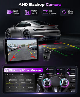 Podofo touchscreen volume control with floating panel for quick adjustment.