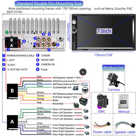 podofo USB SD AUX inputs highlighting versatile media connectivity for playback convenience