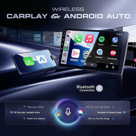 Podofo wireless CarPlay Android Auto for hands-free driving