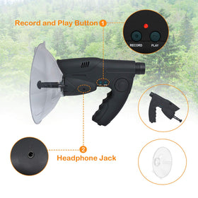 Podoy headphone and jack detail showing adjustable cable for comfortable listening