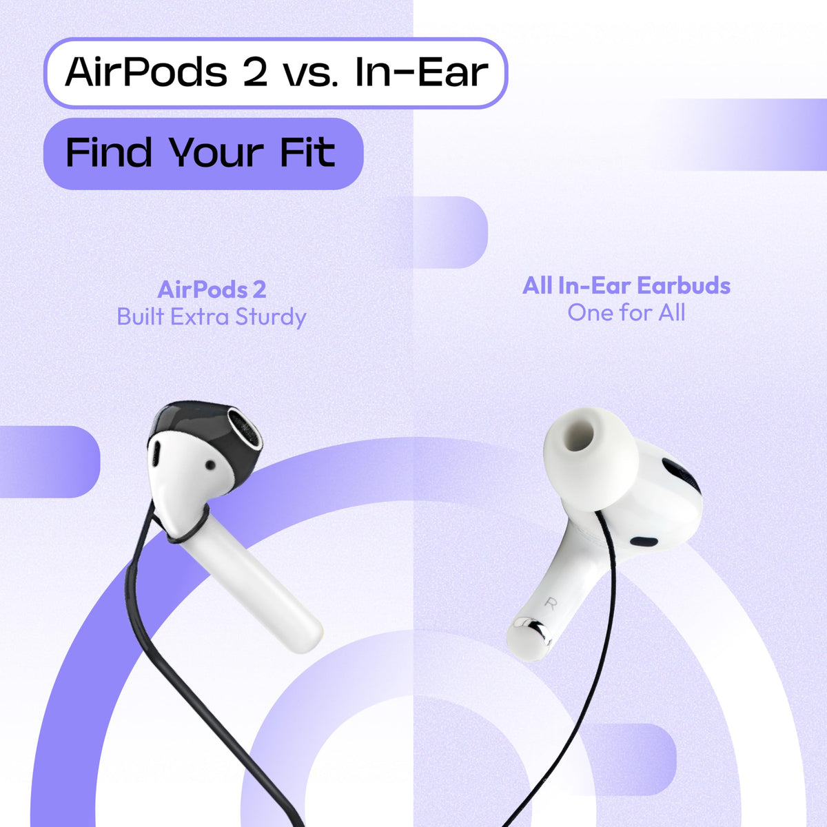 Podstring on desk with earbuds and phone showing everyday carry convenience