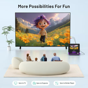POFOTO 2500mAh battery provides hours of portable entertainment