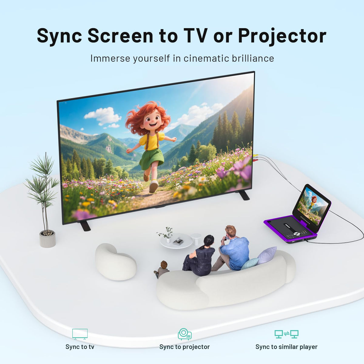 POFOTO 6-hour battery supports long trips on one charge