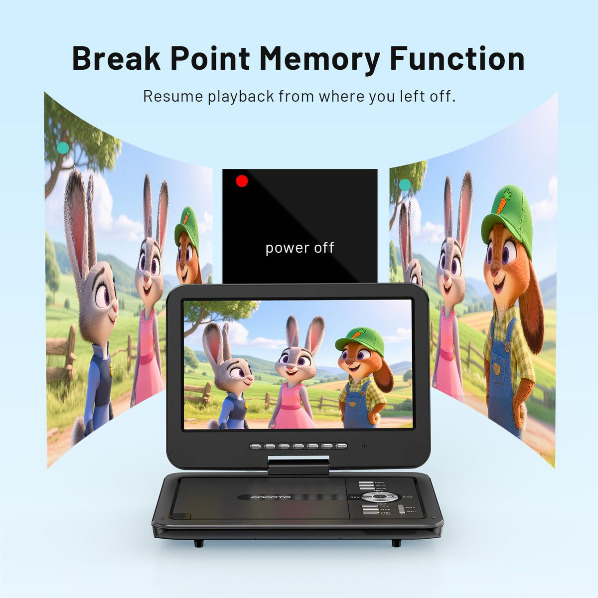 POFOTO dual speakers deliver clear stereo sound in the car