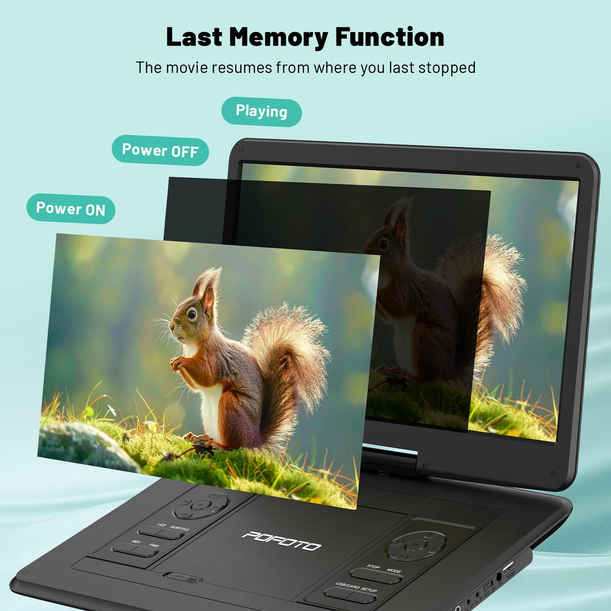 POFOTO region-free player with wide format support