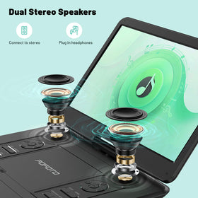 POFOTO USB/SD up to 32GB for videos, music, and photos