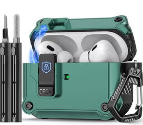 Pohgelan AirPods Pro case lock keeps your case secure and accessible