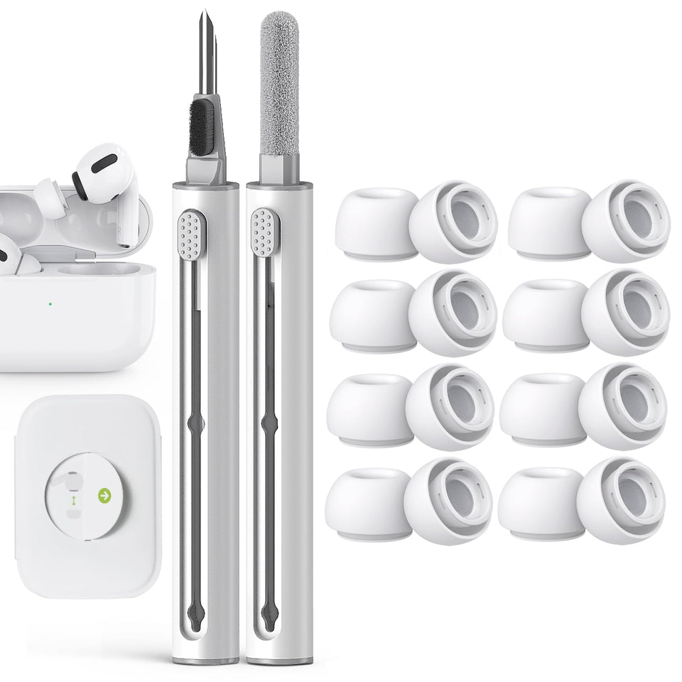 Pohgelan AirPods Pro ear tips with noise reduction holes for quieter listening