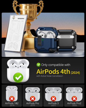 Pohgelan case with magnetic lock and stand for hands-free viewing.