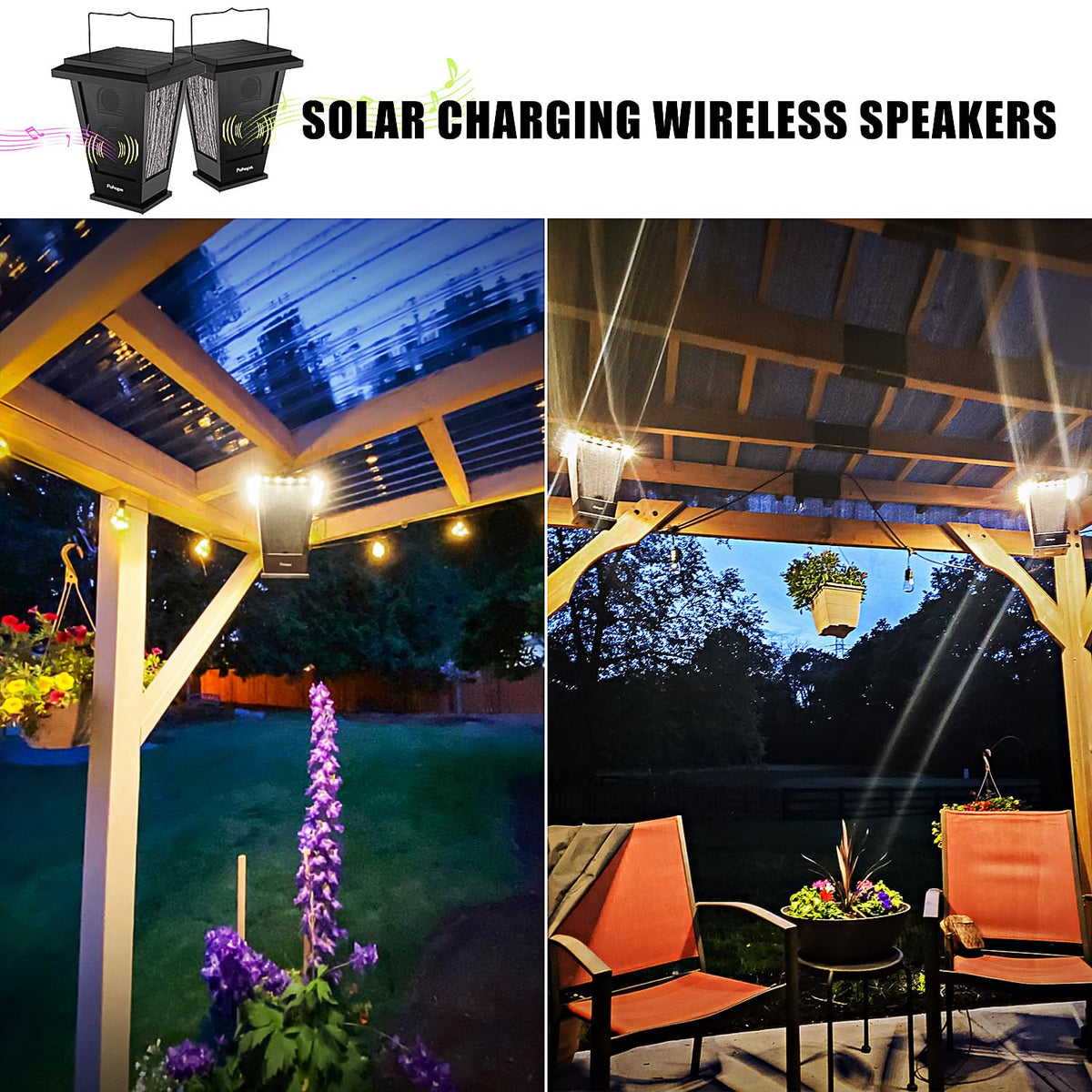 Pohopa 4400mAh battery supports long outdoor music sessions.