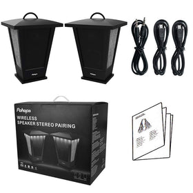 Pohopa includes cables, manual, and a 12-month warranty.