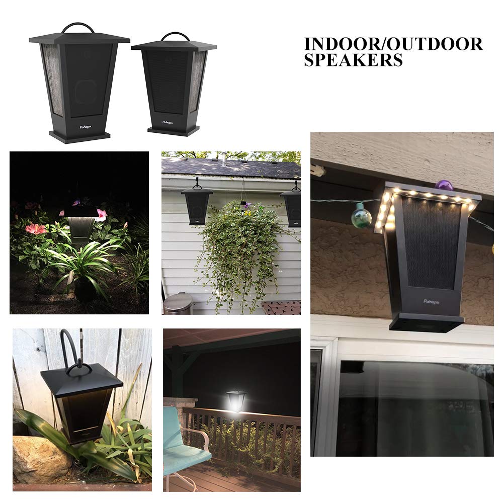 Pohopa IP54 waterproof design supports poolside and patio use.