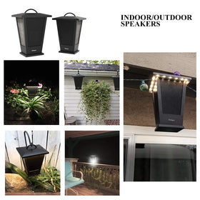 Pohopa IP54 waterproof design supports poolside and patio use.