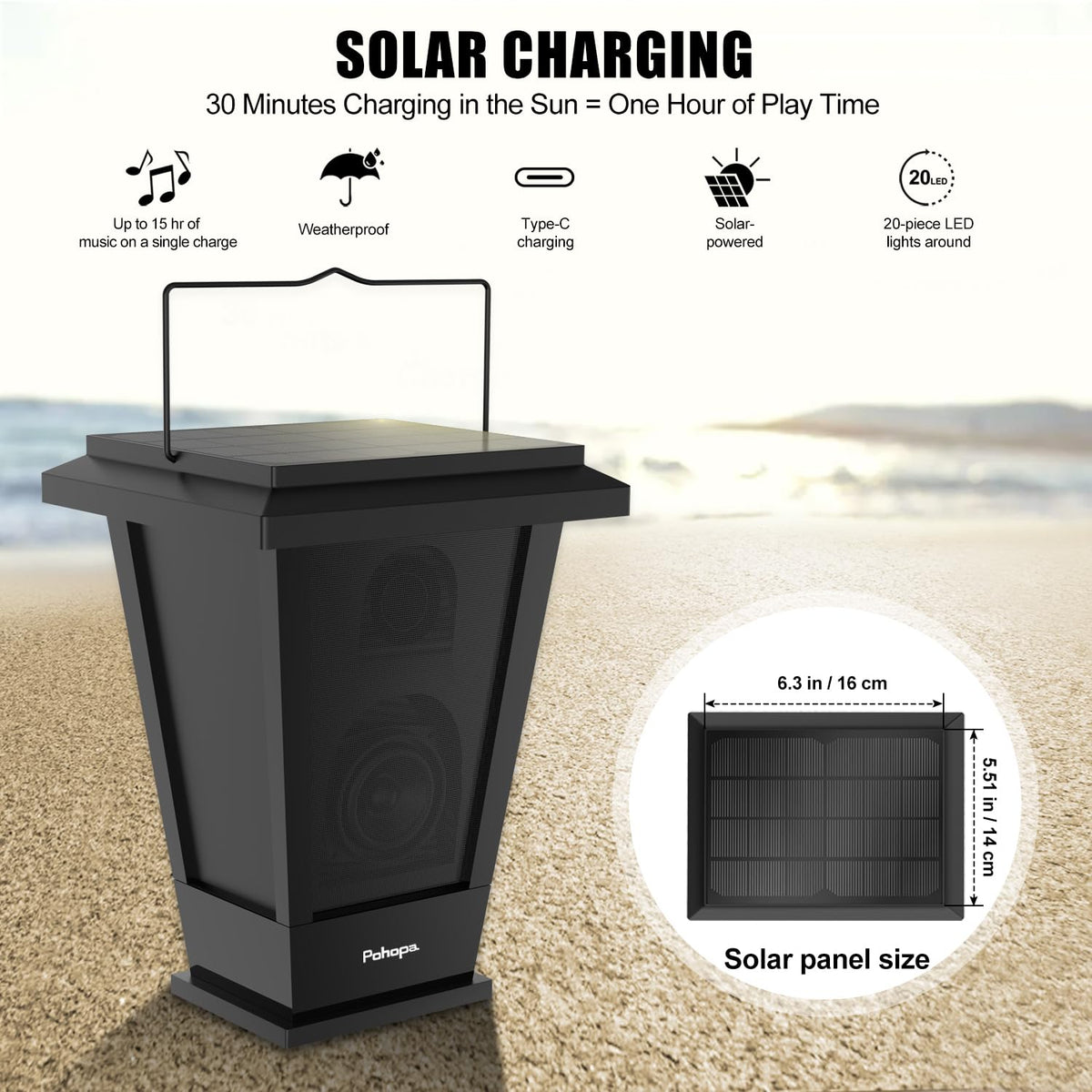 Pohopa LED lighting ambient glow enhances evening gatherings