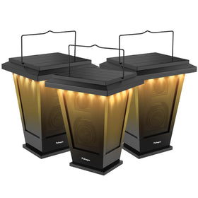 Pohopa outdoor Bluetooth speaker with solar charging for outdoor use and great sound