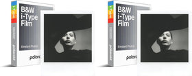 The Imaging World polaroid black & white single exposed sheet with crisp white border benefit
