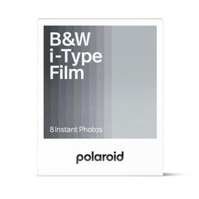 Polaroid B and W I-Type film camera-setup, quick load for on-the-spot shots.