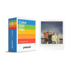 Polaroid Color 600 film triple pack 24 photos ready for nostalgic memories.