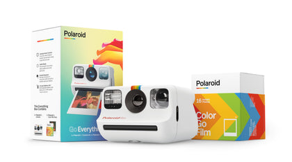 Polaroid Go camera in package for on-the-go instant memories.