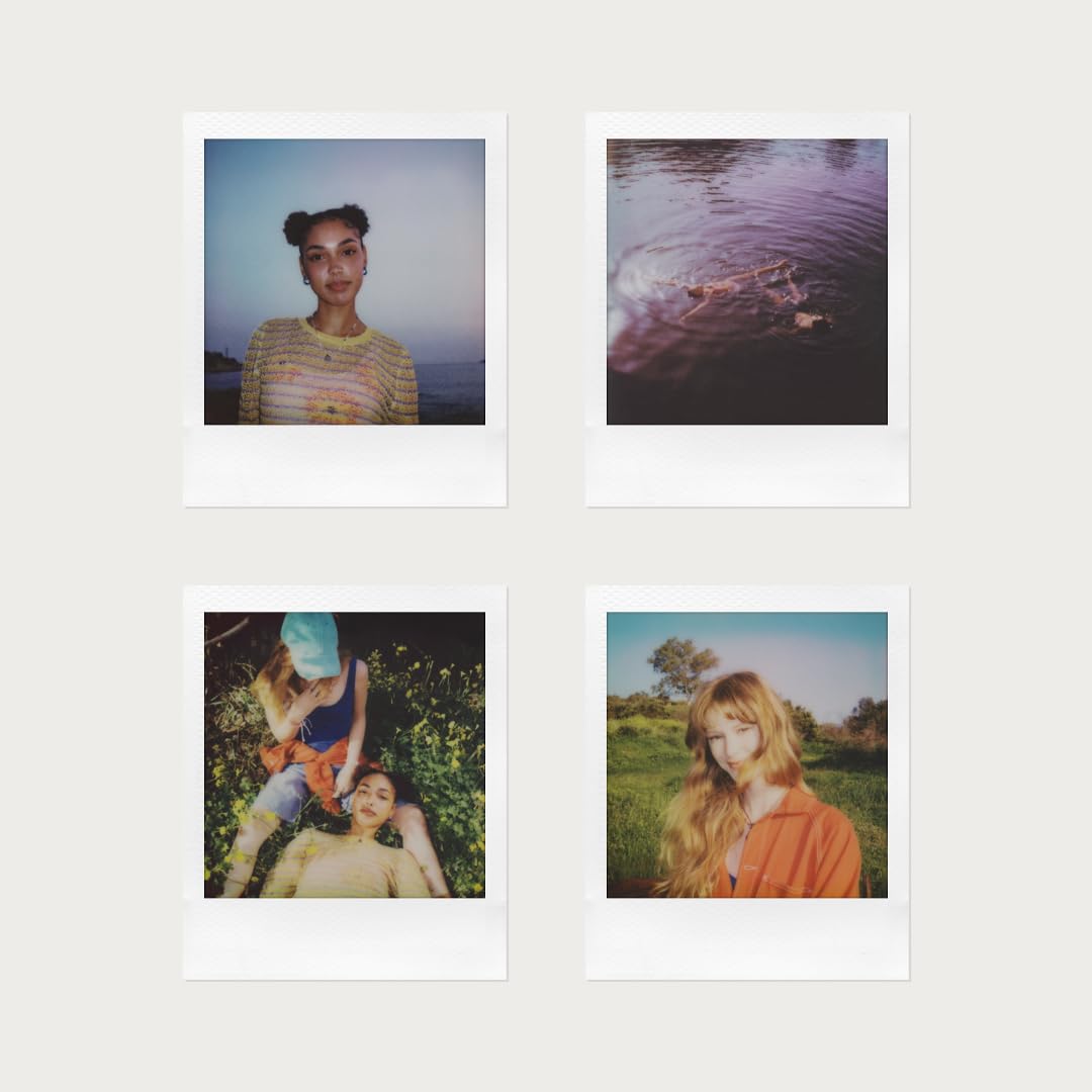 Polaroid Go camera with loaded film ready to shoot on the go.
