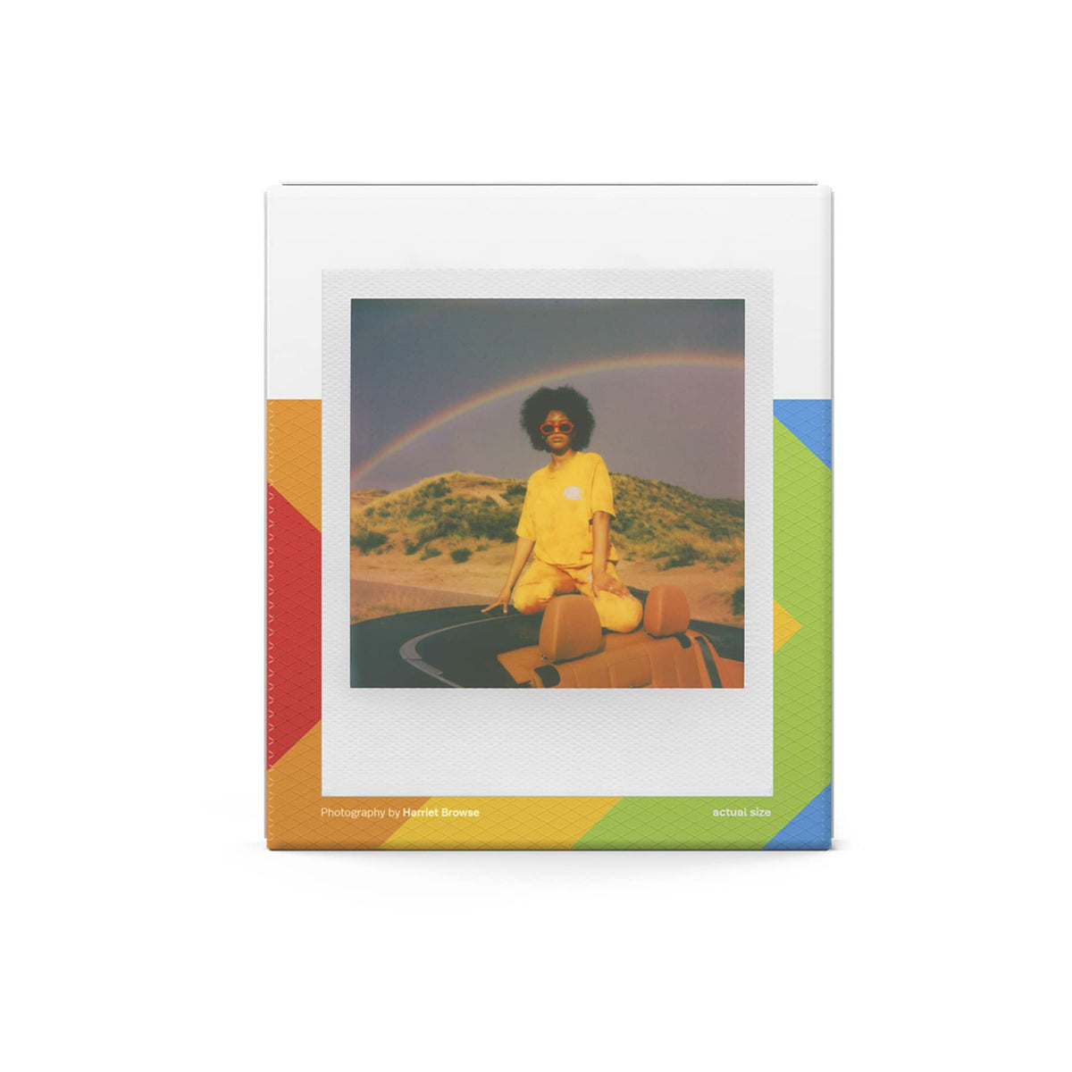 Polaroid Go development in the dark reveals images as they appear