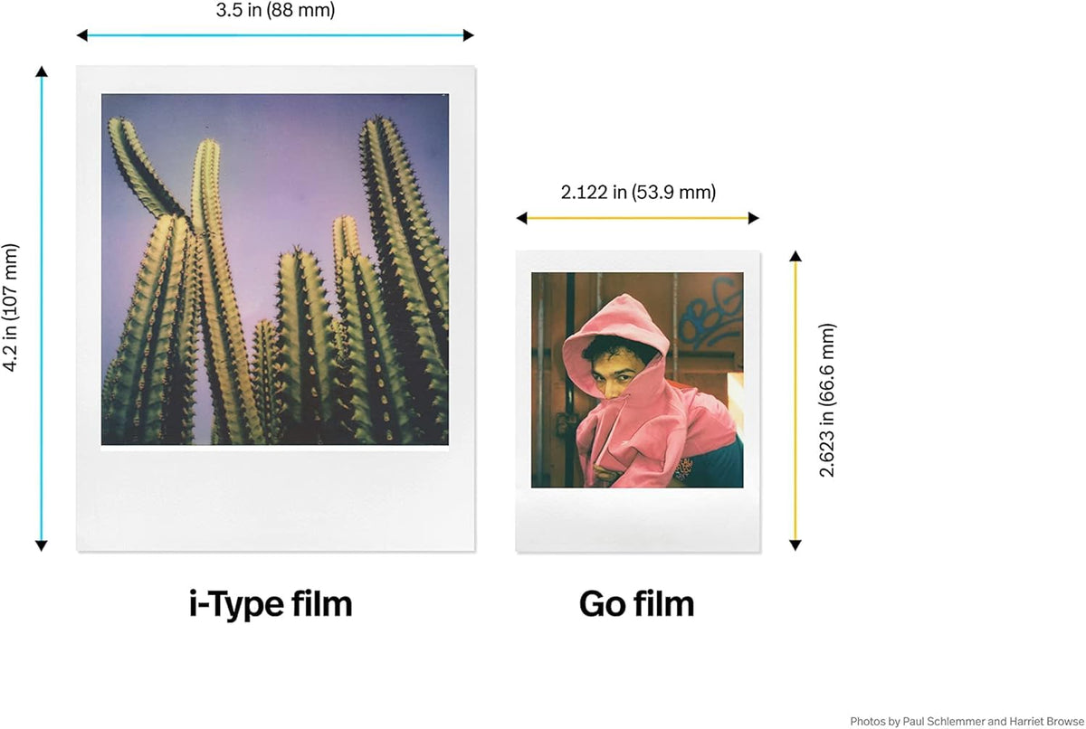 Polaroid GO film storage kept chilled preserves color and clarity