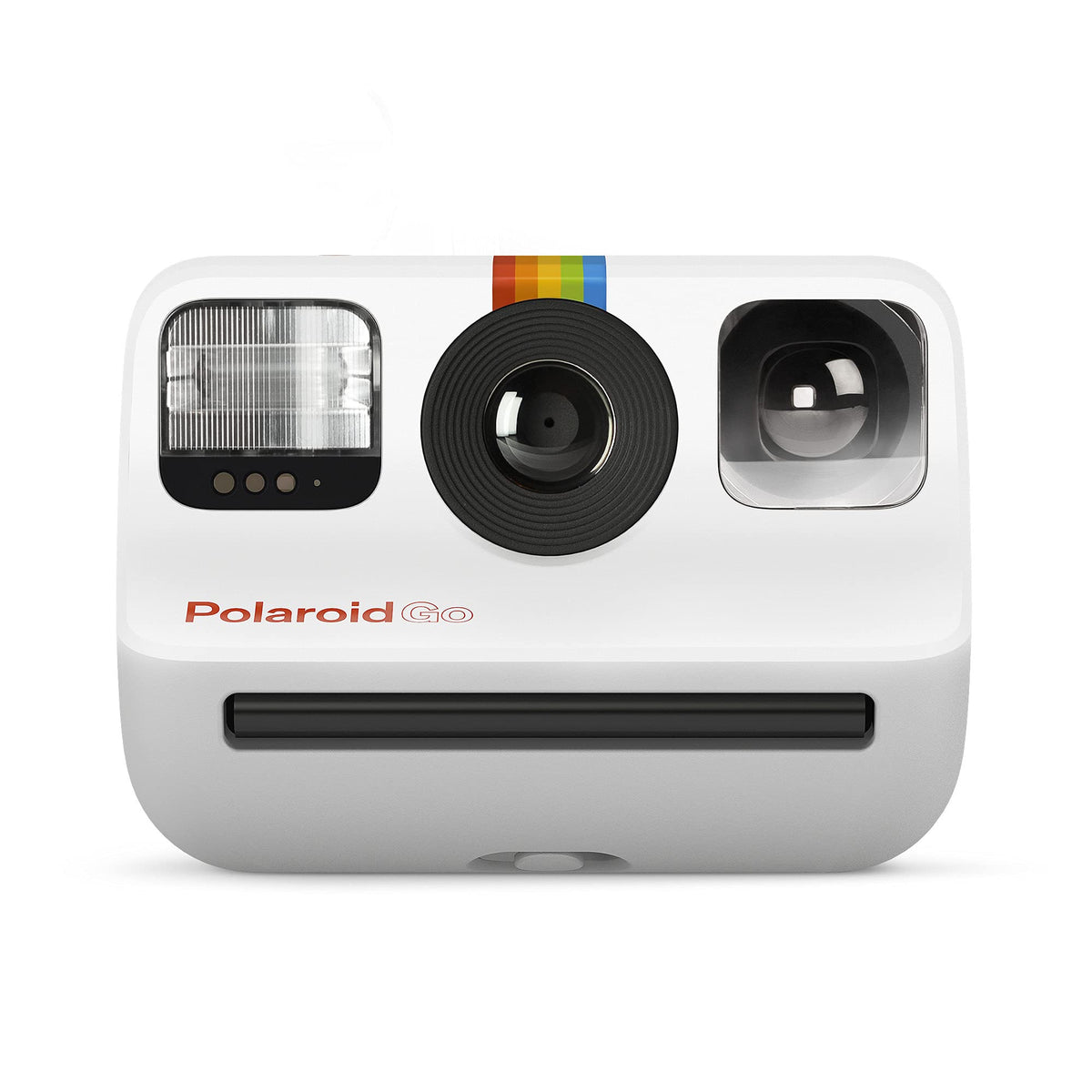 Polaroid Go front view showing compact travel-friendly camera