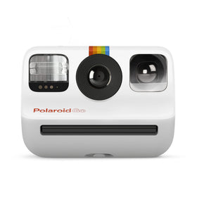 Polaroid Go front view showing compact travel-friendly camera