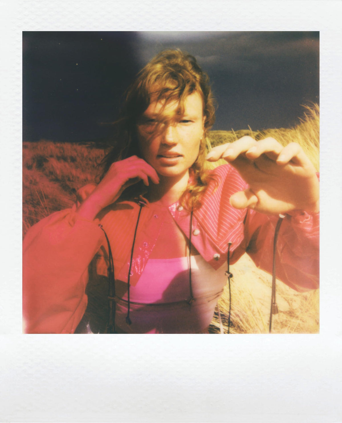 Polaroid Go Gen 2 selfie mirror for quick self-portraits.