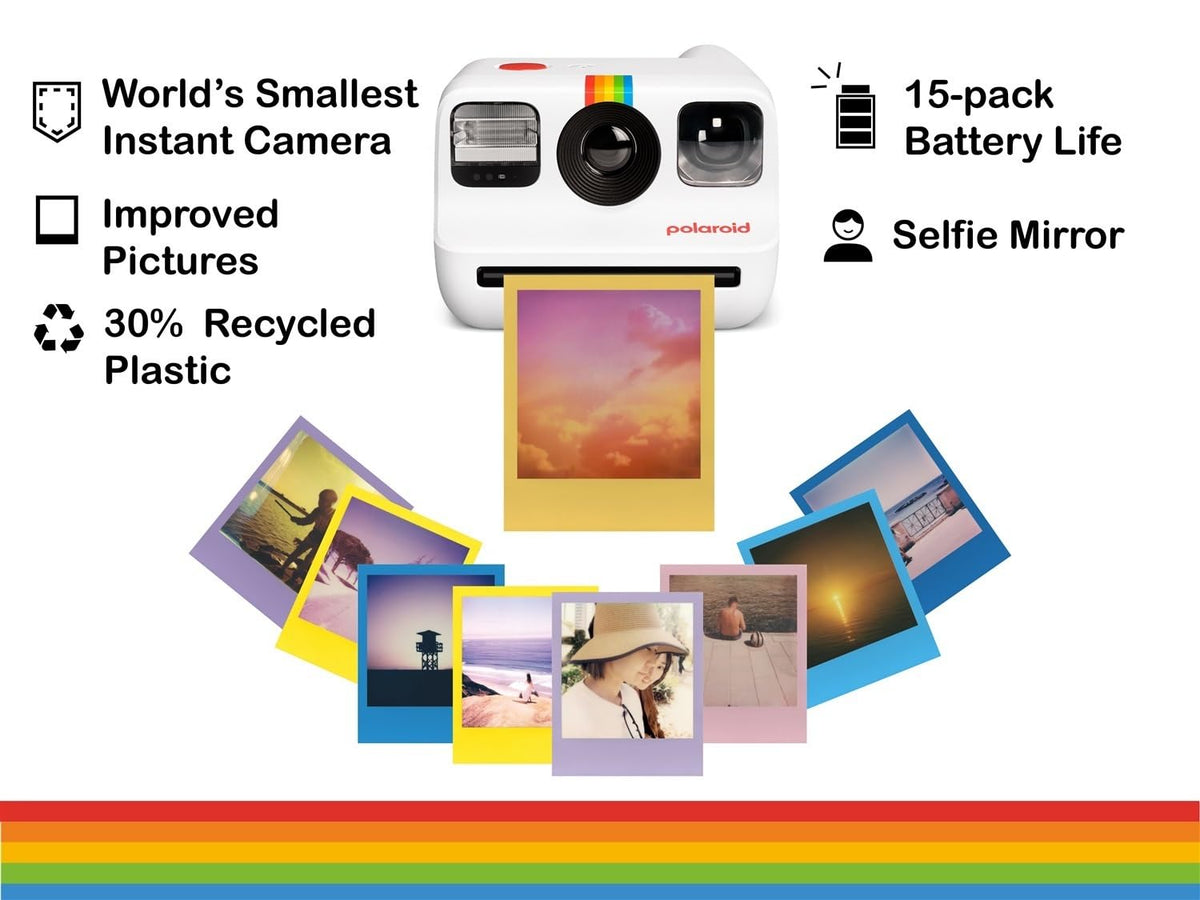 Hard carrying case keeps Polaroid Go Gen 2 safe during travel