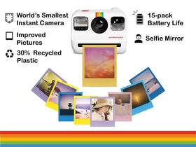 Hard carrying case keeps Polaroid Go Gen 2 safe during travel