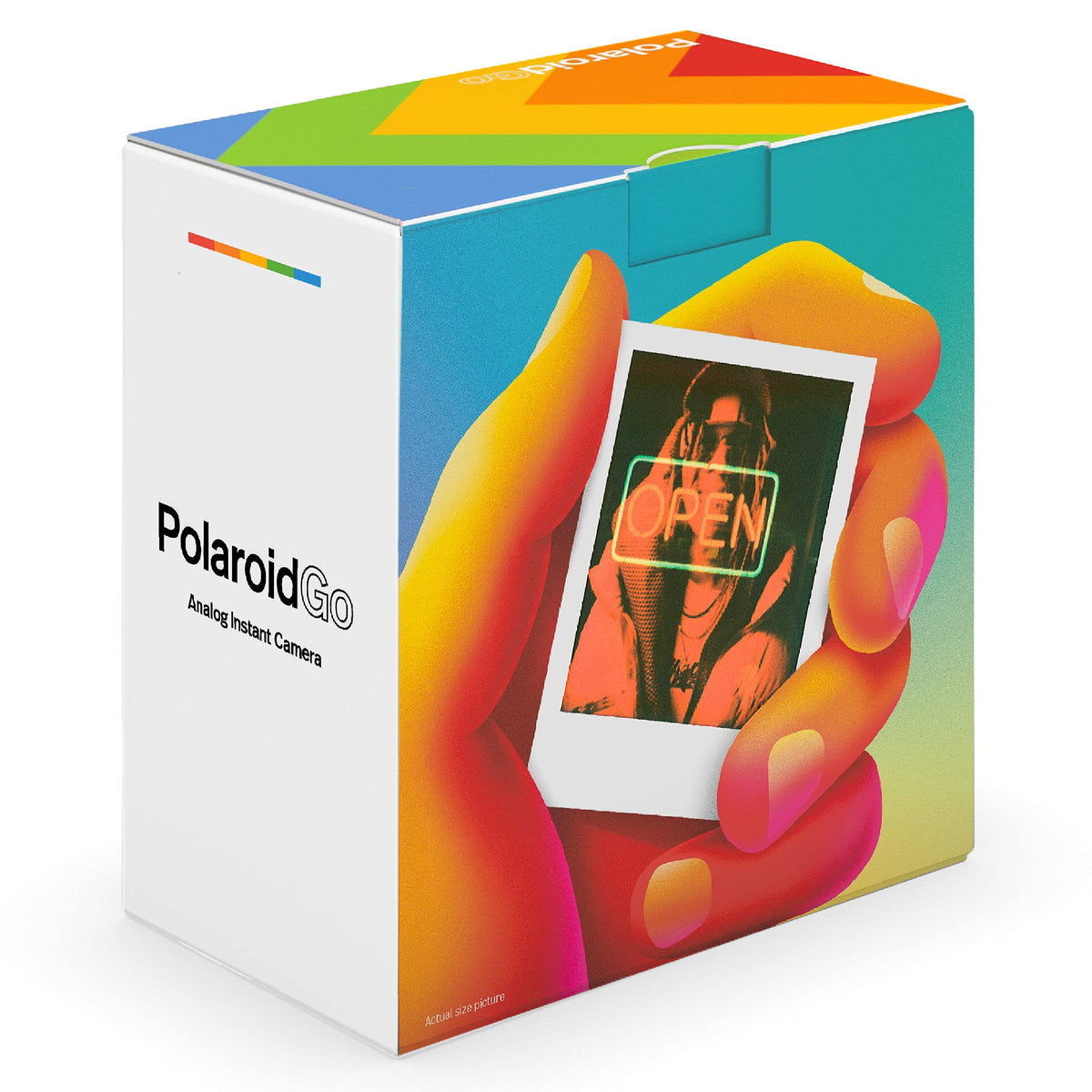 Polaroid Go in-action shot capturing spontaneous moments