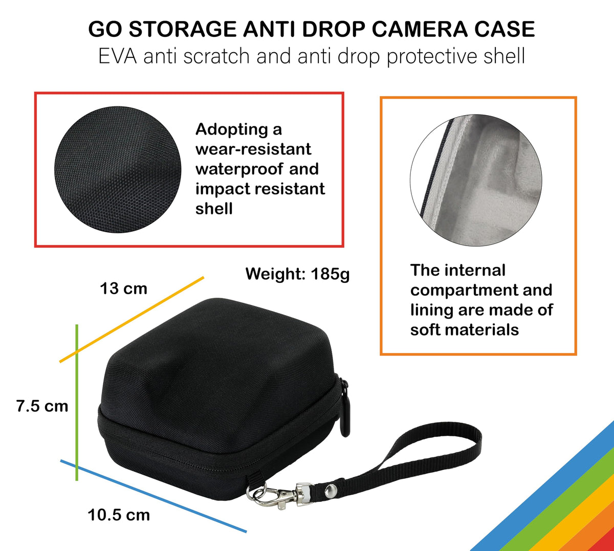 Polaroid Go selfie mirror detail framed for close portraits — Polaroid accurate framing