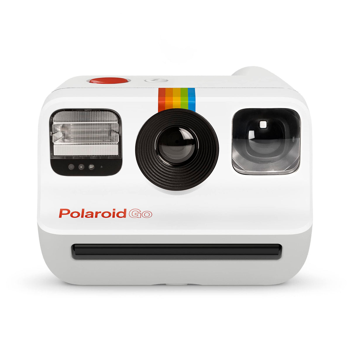 Polaroid Go side view highlighting portable wearable design for on-the-go shoots