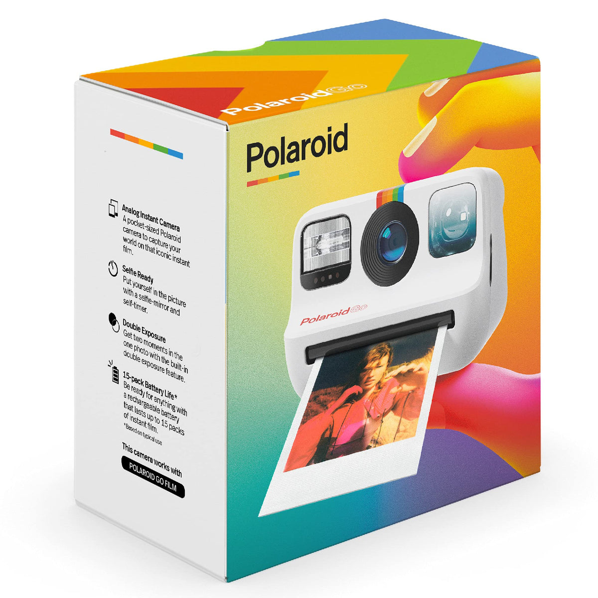 Polaroid Go wearable design suited to carry in a jacket